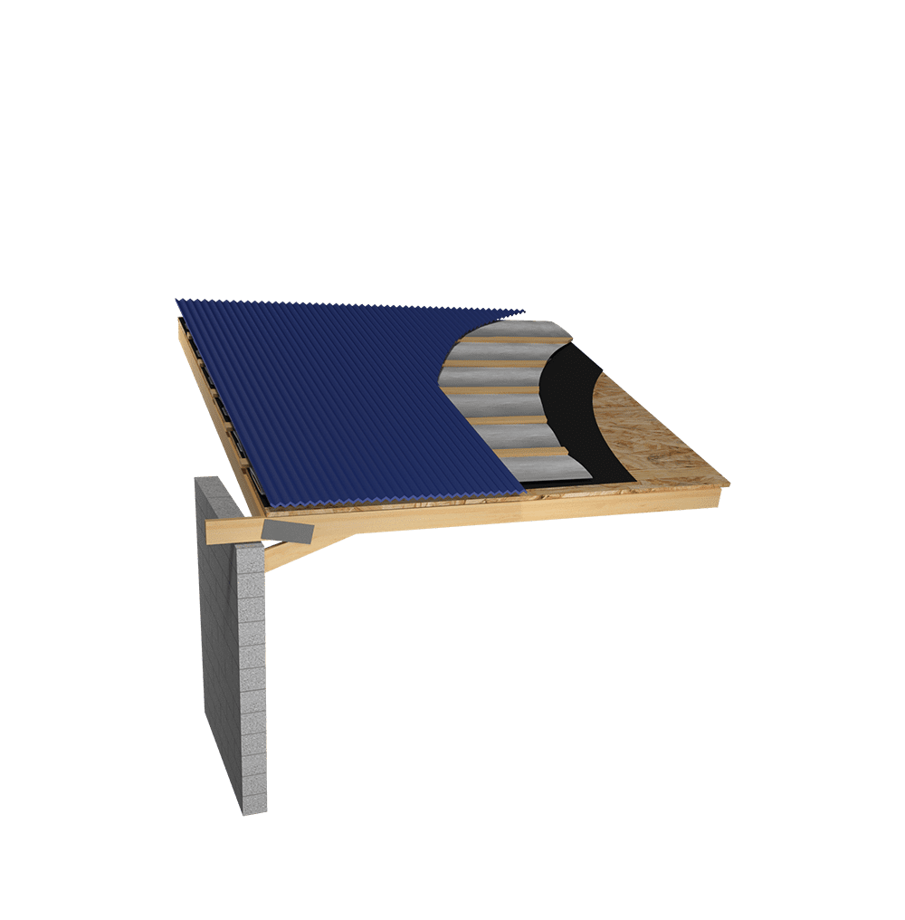 Radiant Shield Radiant Barrier radiant barrier product visualizer assembled view