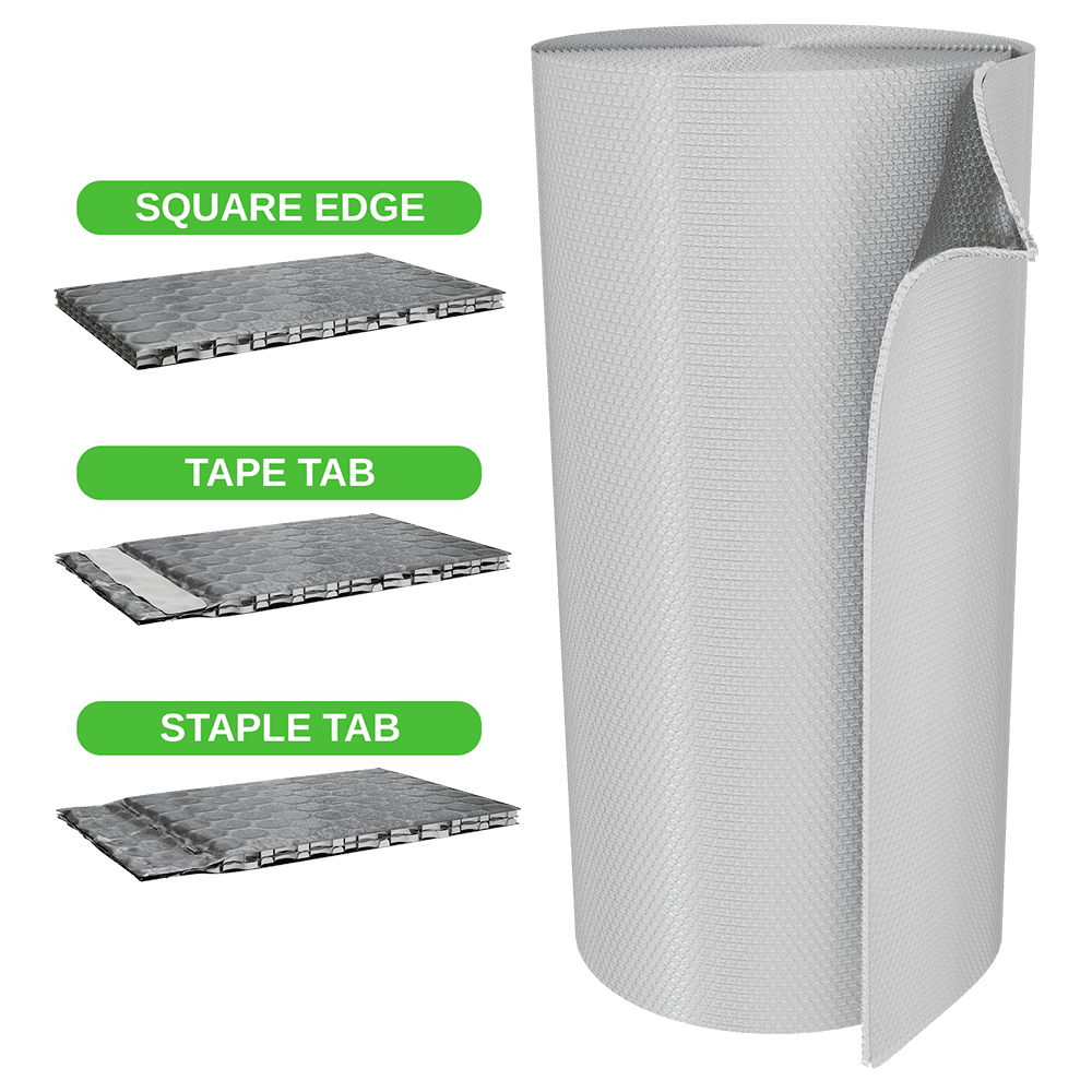 new metal building insulation edge types infographics