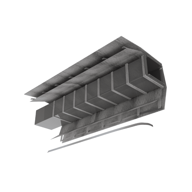R-8 HVAC Duct Wrap Exploded