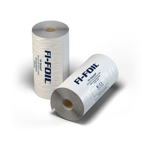 fi foil m-shield product shot zero mold masonry reflective insulation