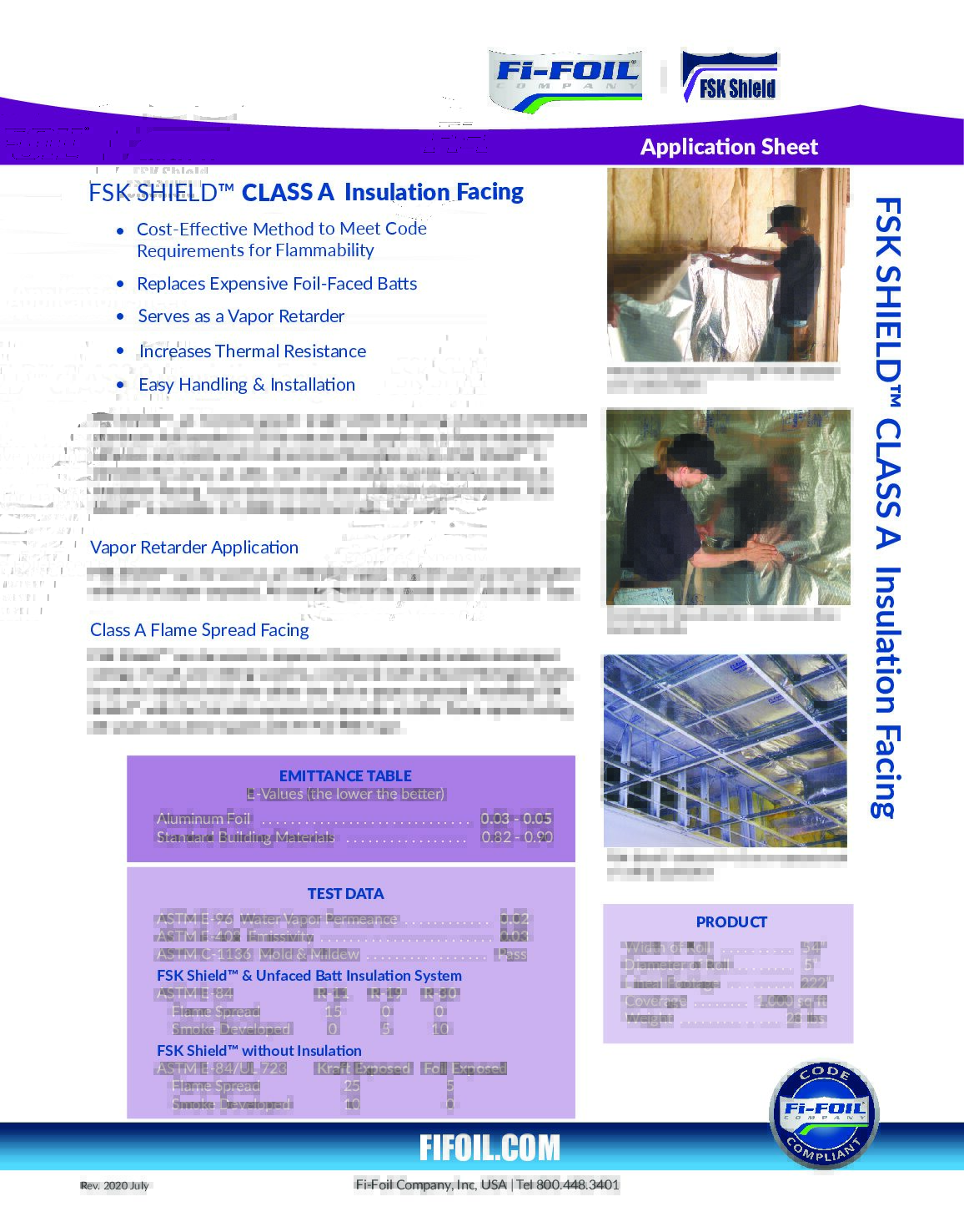 FSK-Application-Sheet FSK Shield™ Application Sheet