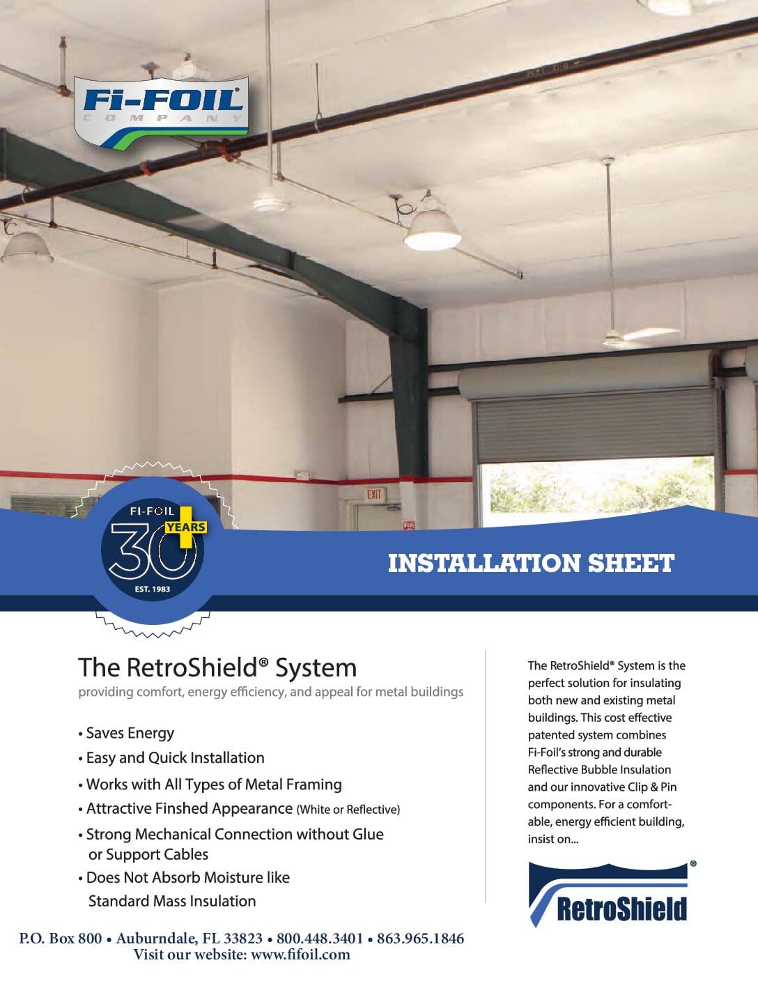 RetroShield® Installation Sheet